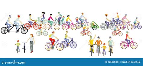 illustratie van fietsers op een kasseienweg in Vlaanderen