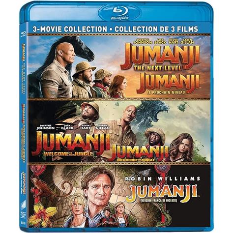 Montage van diverse 4K Blu-ray covers, waaronder Jumanji, The Martian en Furiosa.