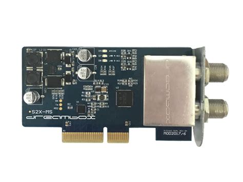 Compacte Dual Tuner met twee DVB-S/S2/S2X ingangen