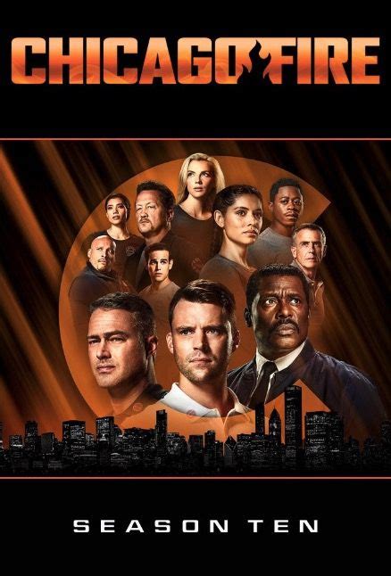 Infographic met de belangrijkste personages van Chicago Fire seizoen 10