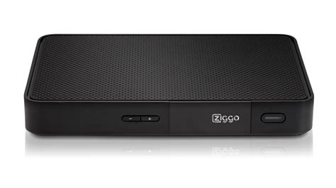Illustratie van de Ziggo Mediabox Next met alle benodigde kabels