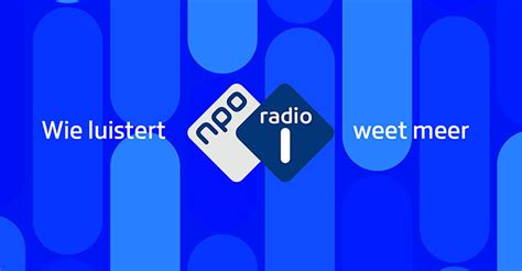 Infographic met de verschillende nieuws- en actualiteitenprogramma's van NPO Radio 1