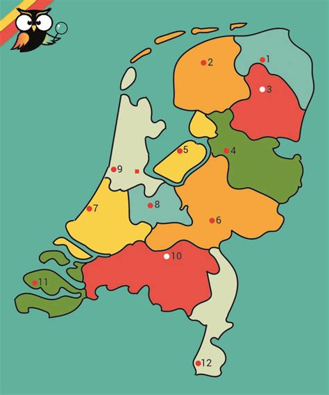 Kaart van Nederland met markeringen voor restaurants die onder verscherpt toezicht stonden