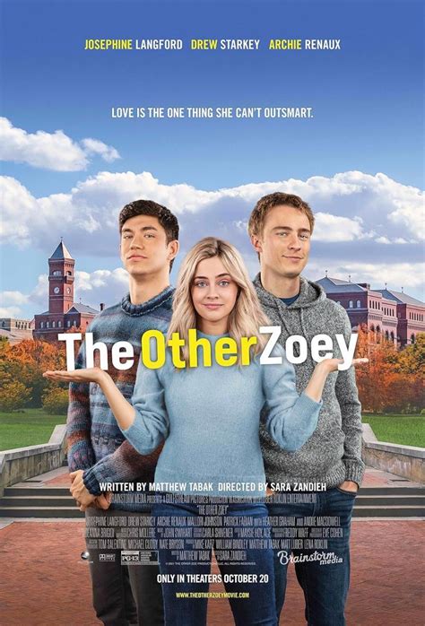 Cover van de film The Other Zoey met de hoofdrolspelers Josephine Langford en Drew Starkey