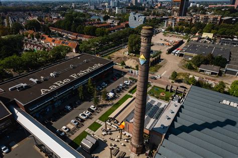 Illustratie van de oude fabriek in Oss die in de film wordt getoond