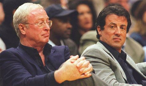 Een scène uit Escape to Victory met Michael Caine en Sylvester Stallone