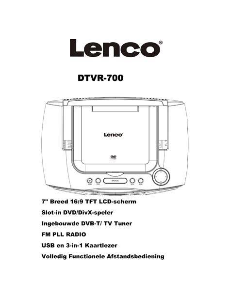 Cover van de Lenco DVD-120 handleiding