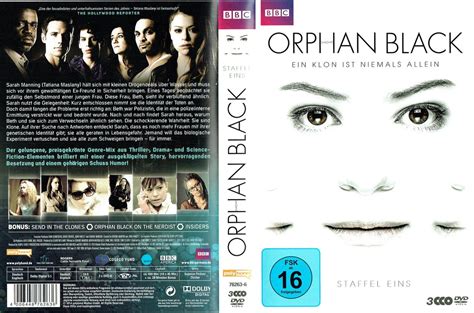 Cover art van de Orphan Black Seizoen 1 DVD box