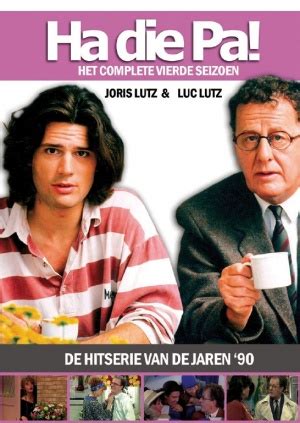 Cover van de dvd-box van Seizoen 1 van 'Ha, die Pa!'