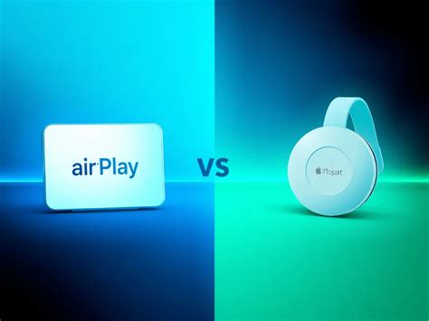 Infographic die de verschillen tussen Miracast (Android) en AirPlay (iPhone) illustreert.
