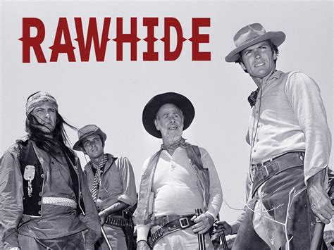 Scène uit de westernserie Rawhide