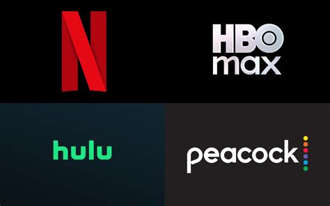 Screenshots van populaire streaming add-ons zoals Netflix, HBO Max en Hulu binnen Kodi.
