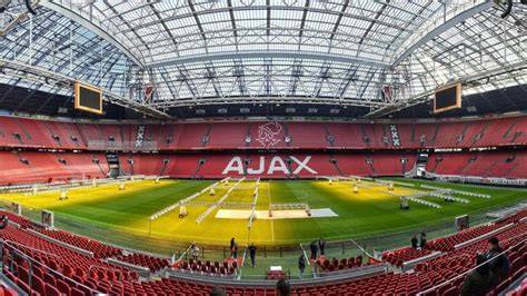 Schema van de Johan Cruijff Arena in Amsterdam