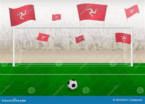 Illustratie van een voetbalwedstrijd met spelers die juichen