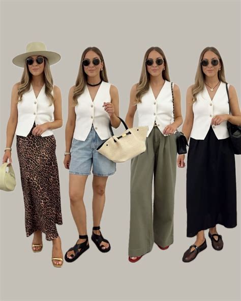Collage van stijlvolle outfits van Belgische mode-influencers zoals Sarah Puttemans, Sofie Valkiers en Tine Vcb.