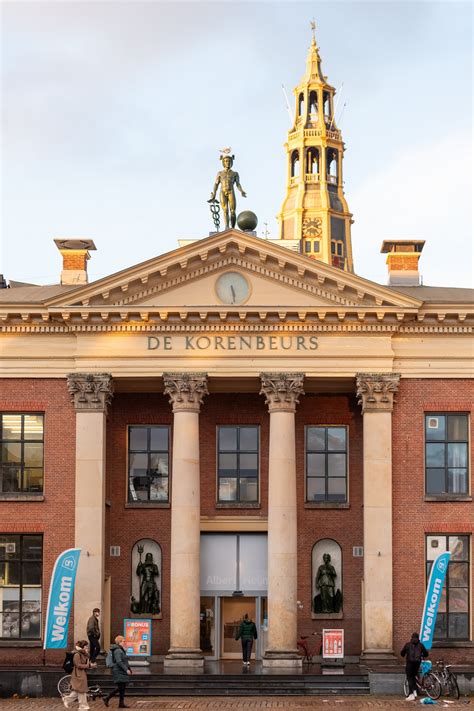 Illustratie van de Korenbeurs in Arnhem