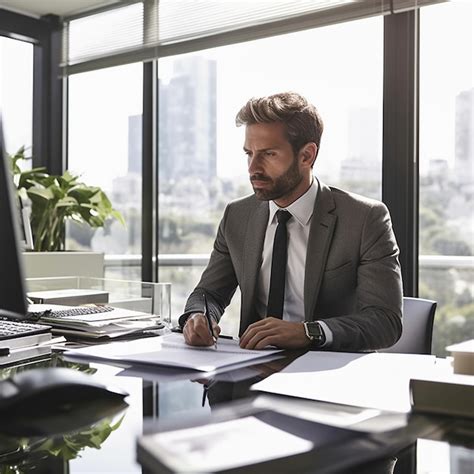 Don Draper in een pak, staand voor een kantoor in Madison Avenue, jaren '60