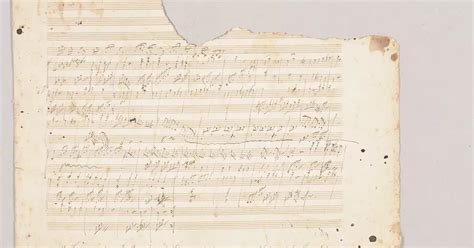 Partituurfragment van het eerste deel van Beethovens Vioolconcert, met nadruk op het paukenmotief.