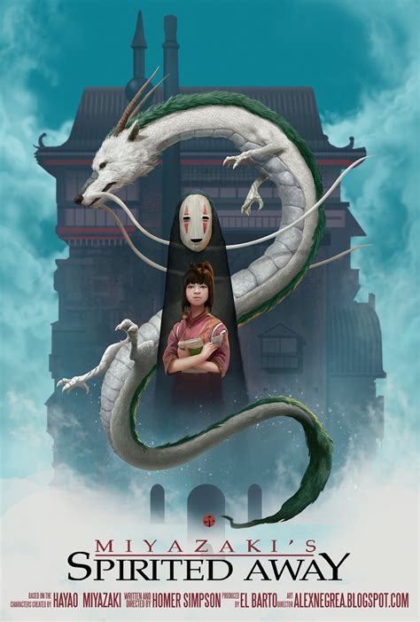 Poster van de film Spirited Away.