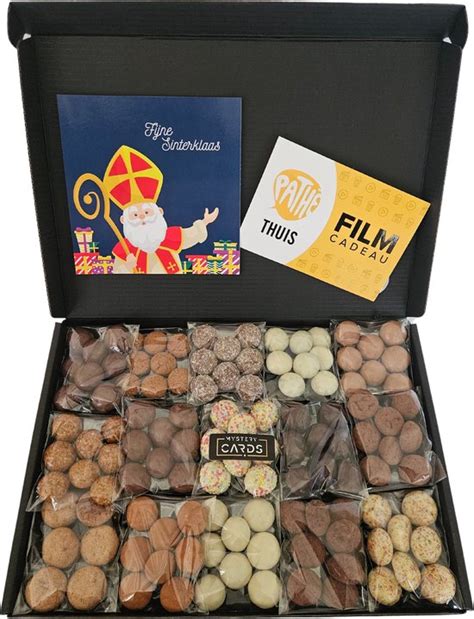 Voorbeelden van Pathé Giftboxen met verschillende thema's en extra's