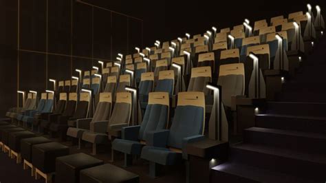 Overzicht van de verschillende filmzalen en zitopties in de bioscoop