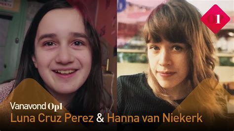 Een collage van screenshots uit de videoserie, met Luna Cruz Perez als Anne Frank in verschillende scènes.