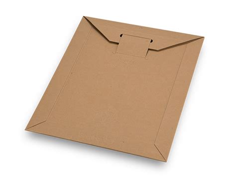 Kartonnen envelop met uitsparing voor CD/DVD