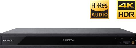 Sony UBP-X1000ES Blu-Ray speler productfoto