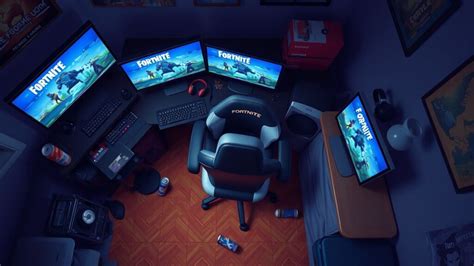 Een screenshot van Fortnite met spelers die hun avatars besturen in een virtuele wereld.