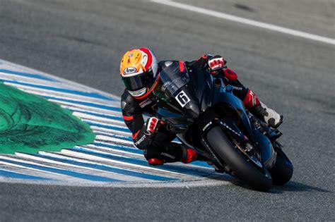 Foto van de Moto2-rijders tijdens een race op Mugello