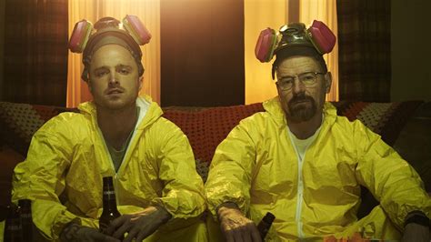 Cover art van Breaking Bad met Walter White en Jesse Pinkman.