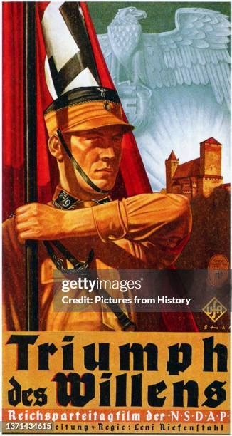 De officiële poster van de film Triumph des Willens