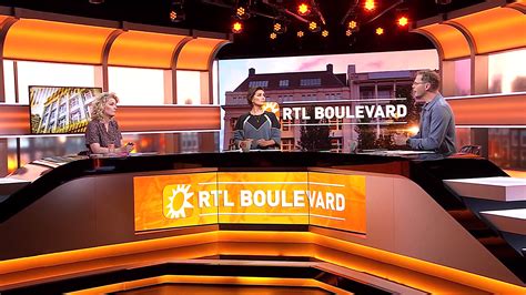 Nieuwe studio van RTL Boulevard aan het Leidseplein in Amsterdam