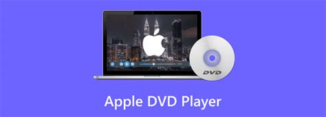 Screenshot van de Apple DVD Player interface