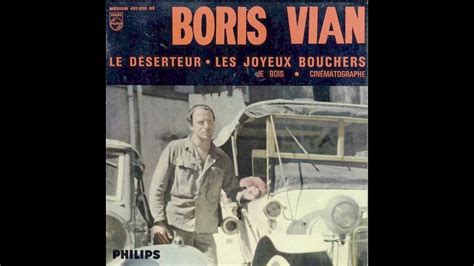 Illustratie van de albumhoes van Boris Vian's
