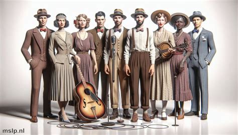 Collage van foto's van bekende artiesten uit het American Songbook